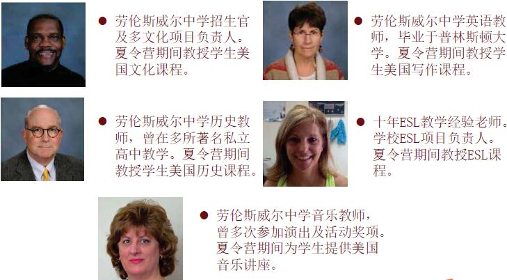 2016勞倫斯威爾中學精英預(yù)備營當?shù)乩蠋? width=