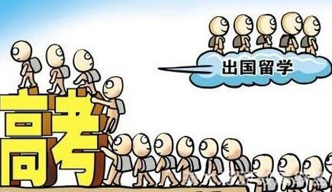 目前上高二，不想高考直接去美國留學